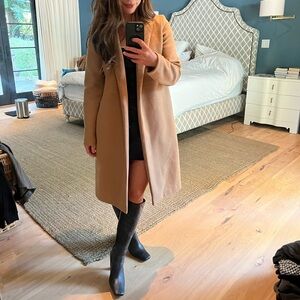 Zara camel brown coat